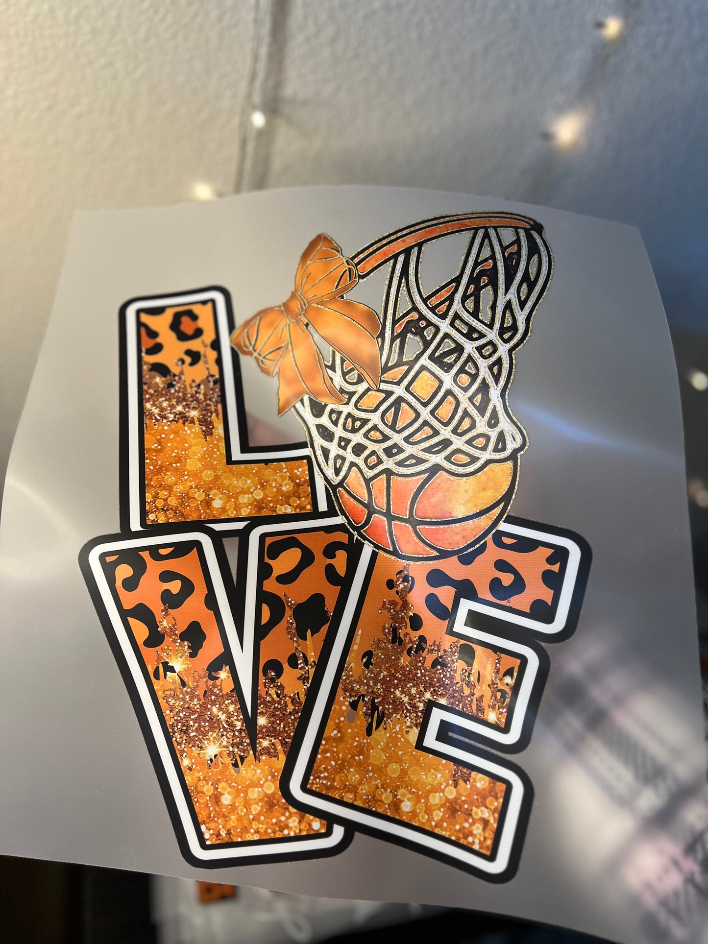 Dtf Printed Basketball Sweatshirts| Fall Themed