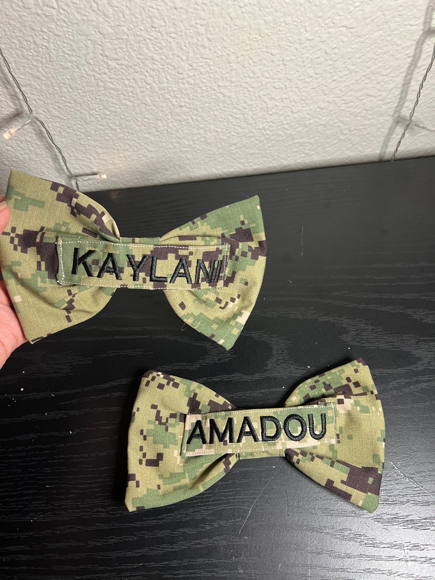 Navy Uniform Bow